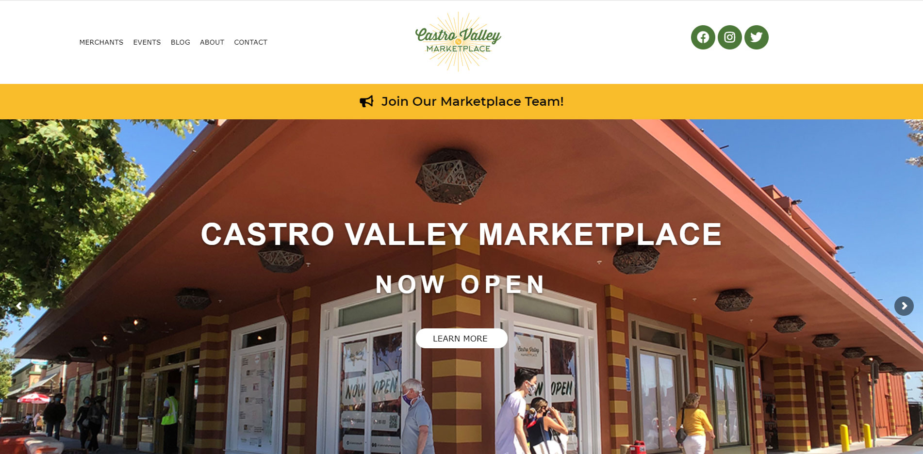 Dolphin Graphics Project - Castro Valley Marketplace Website